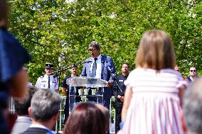 Residents Gather To Pay Tribute To The Victims Of The Attack - Annecy