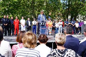 Residents Gather To Pay Tribute To The Victims Of The Attack - Annecy