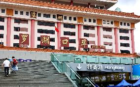 Luohu Port in Shenzhen