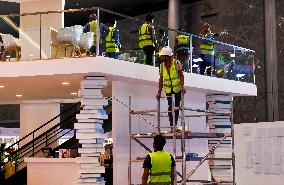 Doha International Book Fair Preparations