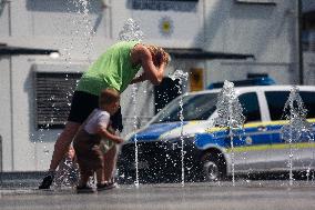 Heatwave In Cologne