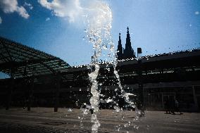 Heatwave In Cologne