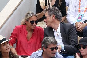 Roland Garros 2023 - Celebrities In The Stands - Day 15 NB