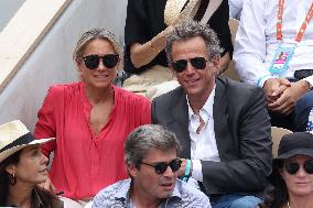 Roland Garros 2023 - Celebrities In The Stands - Day 15 NB