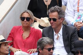 Roland Garros 2023 - Celebrities In The Stands - Day 15 NB