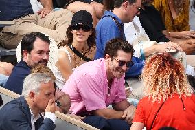 Roland Garros 2023 - Celebrities In The Stands - Day 15 NB