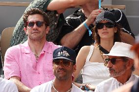 Roland Garros 2023 - Celebrities In The Stands - Day 15 NB