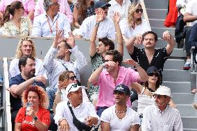 Roland Garros 2023 - Celebrities In The Stands - Day 15 NB