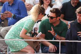 Roland Garros 2023 - Celebrities In The Stands - Day 15 NB