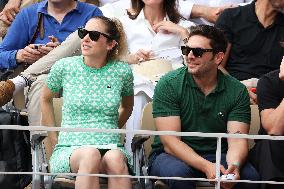 Roland Garros 2023 - Celebrities In The Stands - Day 15 NB