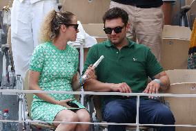 Roland Garros 2023 - Celebrities In The Stands - Day 15 NB
