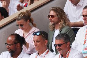 Roland Garros 2023 - Celebrities In The Stands - Day 15 NB