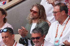 Roland Garros 2023 - Celebrities In The Stands - Day 15 NB