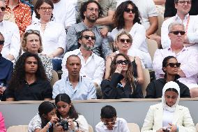 Roland Garros 2023 - Celebrities In The Stands - Day 15 NB