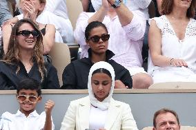 Roland Garros 2023 - Celebrities In The Stands - Day 15 NB