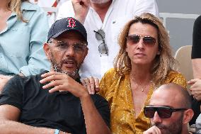 Roland Garros 2023 - Celebrities In The Stands - Day 15 NB