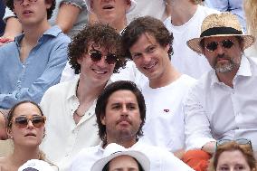 Roland Garros 2023 - Celebrities In The Stands - Day 15 NB