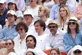 Roland Garros 2023 - Celebrities In The Stands - Day 15 NB