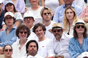 Roland Garros 2023 - Celebrities In The Stands - Day 15 NB