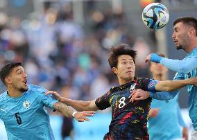 (SP)ARGENTINA-LA PLATA-FOOTBALL-2023 FIFA U20 WORLD CUP-THIRD PLACE-ISRAEL VS SOUTH KOREA