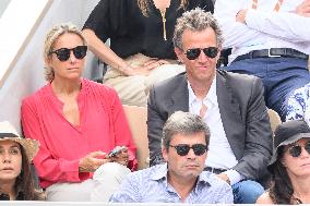 French Open - Vips In The Stands