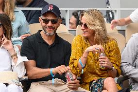 French Open - Vips In The Stands