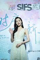 Actress Song Yi  Attends Shanghai Fashion Week