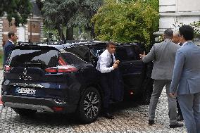 President Macron At Haute Savoie Prefecture - Annecy