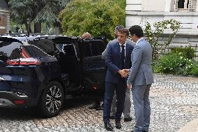 President Macron At Haute Savoie Prefecture - Annecy