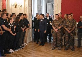 President Macron At Haute Savoie Prefecture - Annecy