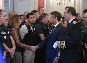 President Macron At Haute Savoie Prefecture - Annecy