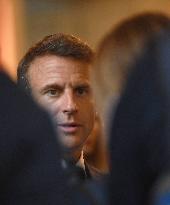 President Macron At Haute Savoie Prefecture - Annecy