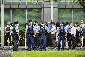 Suspicious item sent to Japan court due to try Abe shooter