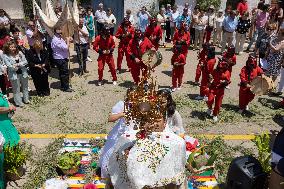 Celebration Of Los Diablucos Of Helechosa De Los Montes - Spain