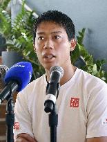 Tennis: Nishikori set for competitive return in Puerto Rico