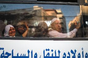 Palestinians Muslim Pilgrims