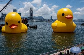 Hong Kong Double Duck Return After Deflation