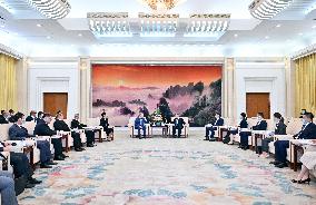 CHINA-BEIJING-LI SHULEI-CHINA-CENTRAL ASIA POLITICAL PARTIES DIALOGUE-FOREIGN REPRESENTATIVES-MEETING (CN)