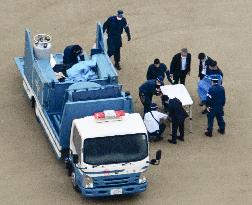 Suspicious item sent to Japan court due to try Abe shooter