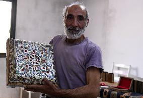 SYRIA-DAMASCUS-HANDICRAFT-BOX