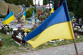 Lychakiv Military Cemetery In Lviv