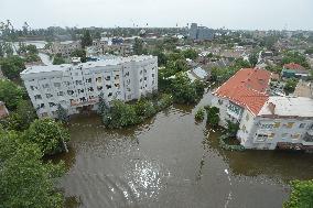 UKRAINE-CRISIS-KAKHOVKA-DAM-COLLAPSE