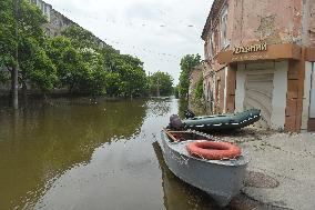 UKRAINE-CRISIS-KAKHOVKA-DAM-COLLAPSE