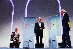 Olaf Scholz Speaks At Phil.Cologne 2023