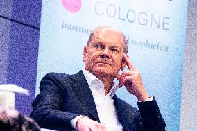 Olaf Scholz Speaks At Phil.Cologne 2023
