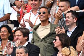 French Open Final - VIPs in The Stands