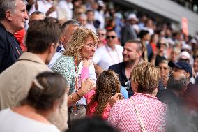 French Open Final - VIPs in The Stands