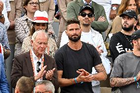 French Open Final - VIPs in The Stands