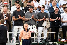 French Open Final - VIPs in The Stands