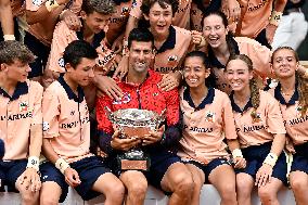 French Open Final - Novak Djokovic Wins